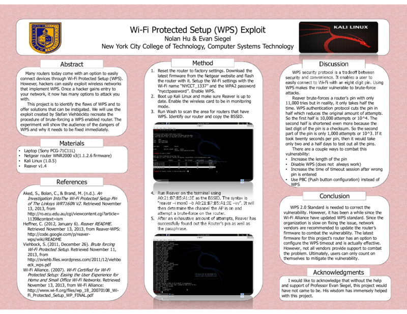 WPS Exploit Research Preview