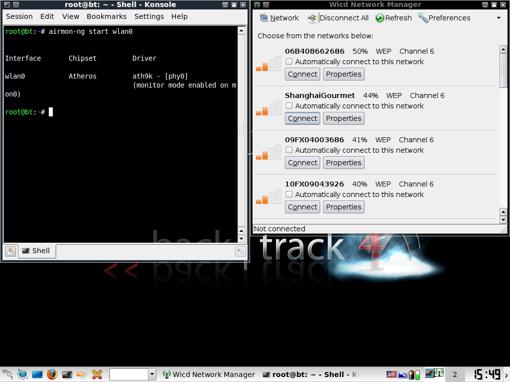 Airmon-ng enabling monitor mode