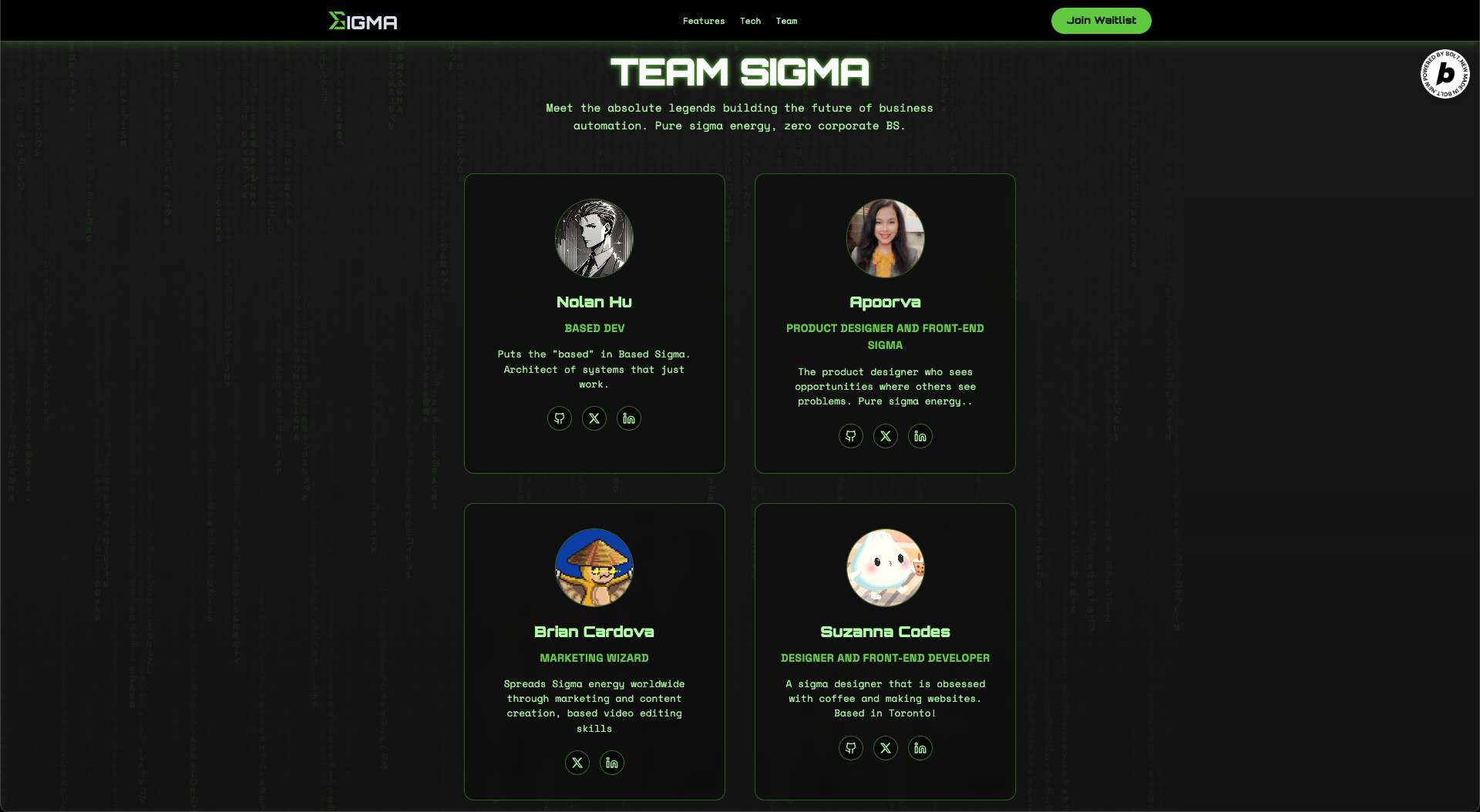 Team Sigma