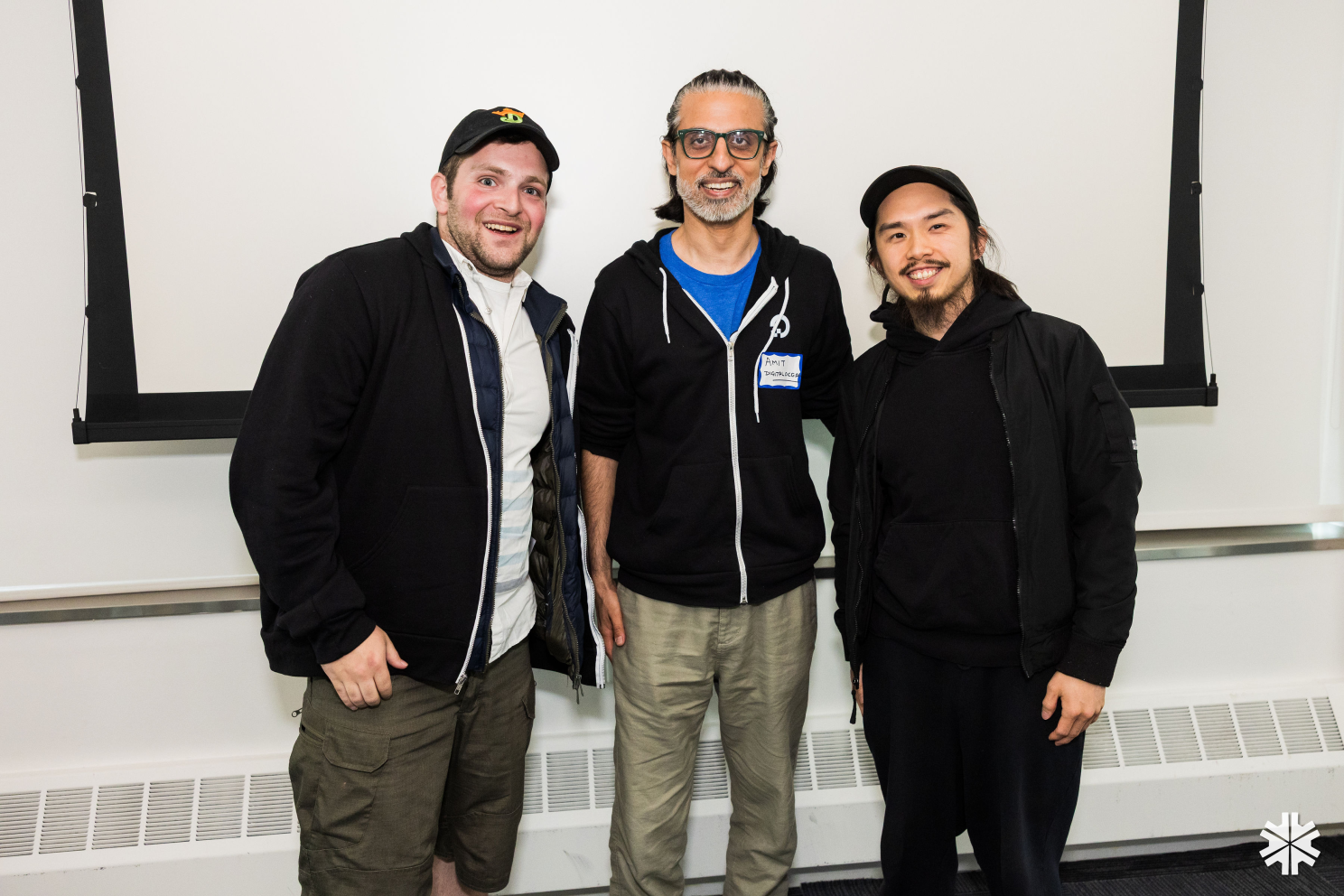 TwelveSocial team receiving Best Use of DigitalOcean award