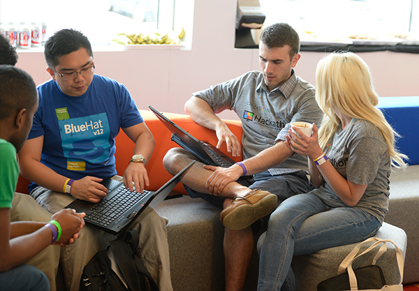 Beamly Challenge winners at NBC Comcast Universal Hackathon 2014